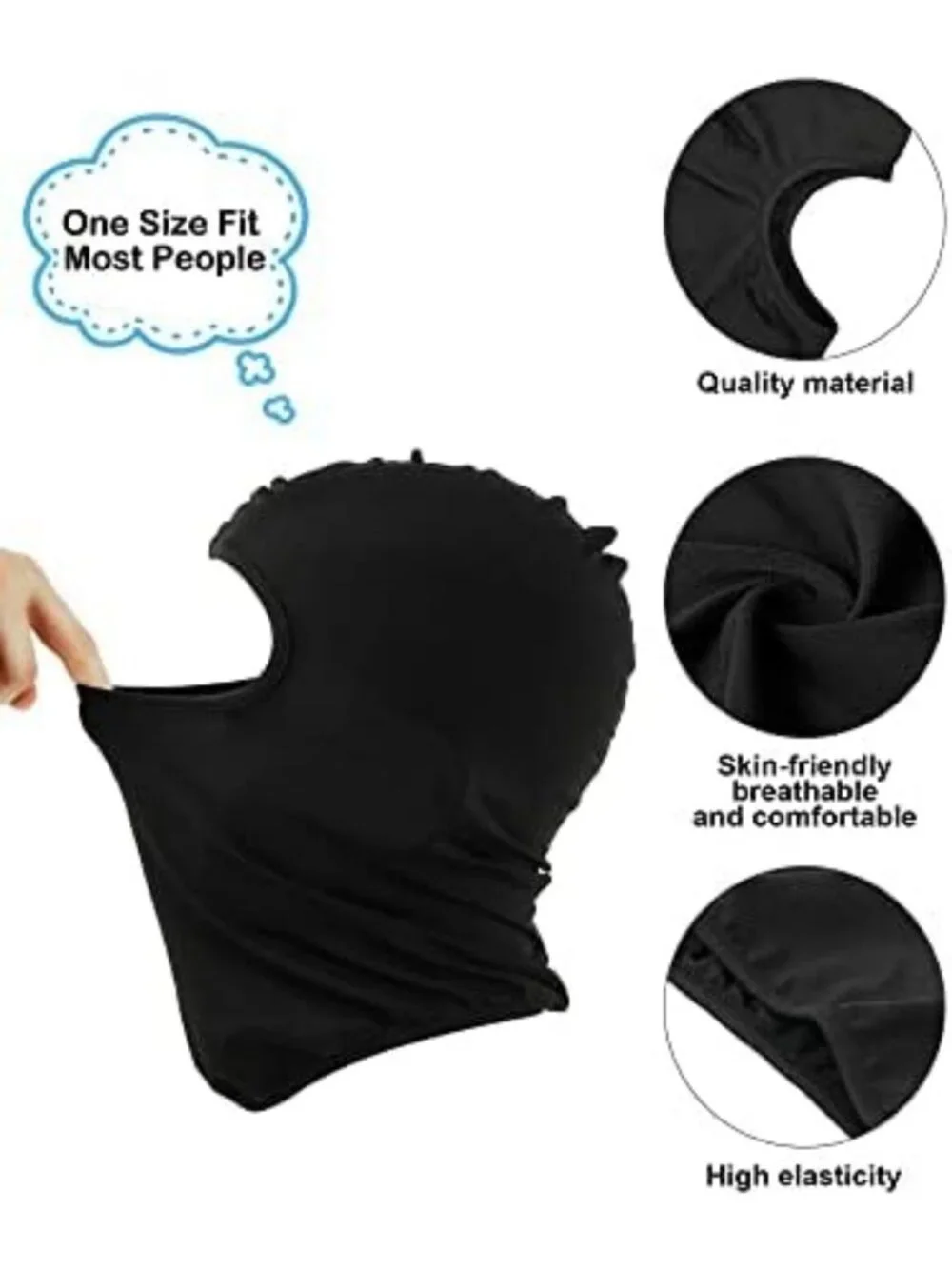 12 Pcs Ski Mask Balaclava Set - Warm, Versatile Face Covering for Winter Sports